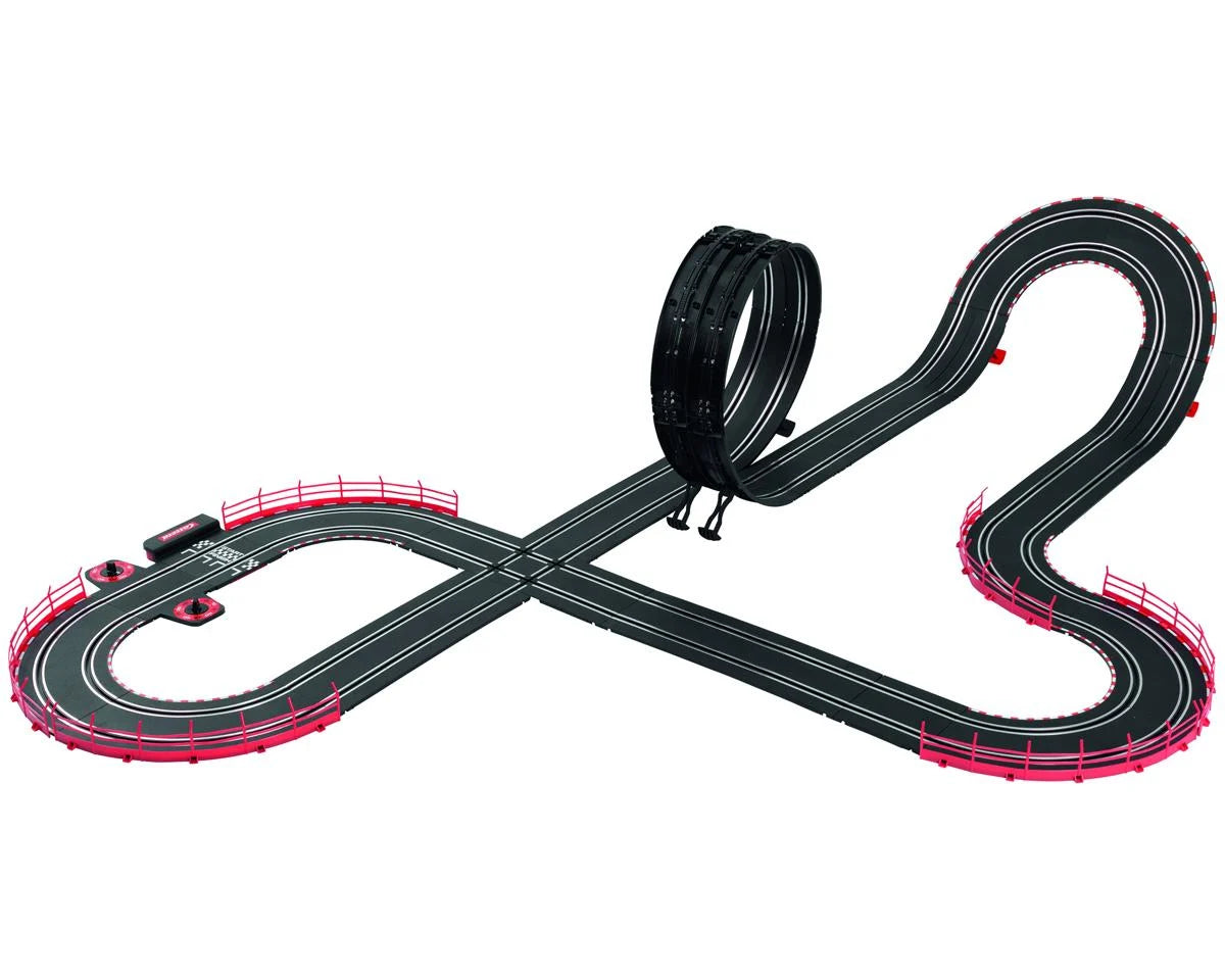 Carrera GO!!! Speed Zone 1/43 Slot Car Racing Track Set w/Oracle Red Bull Racing RB21 & Ferrari SF-25 Formula 1 Cars