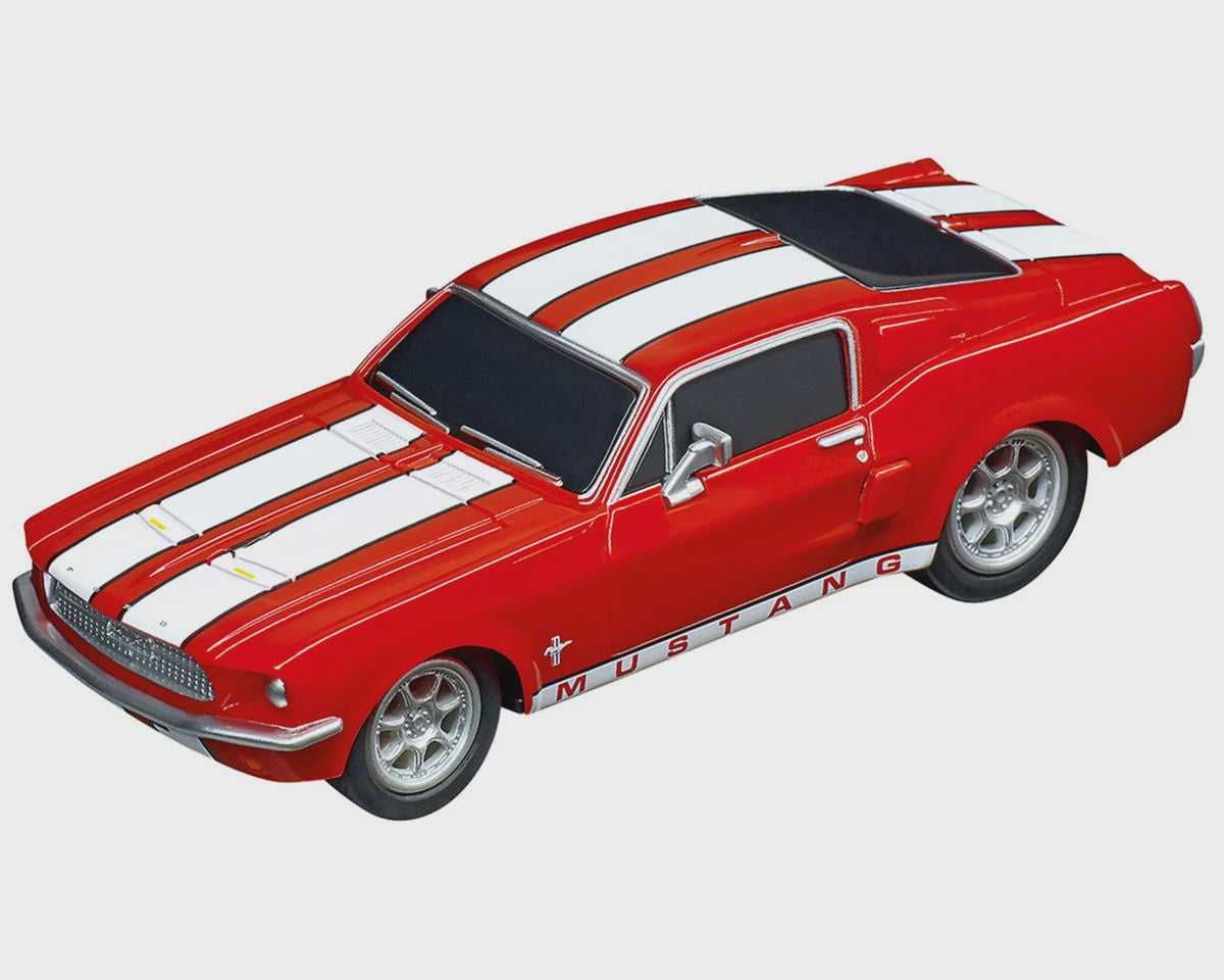 CCN64120 Carrera GO!!! Ford® Mustang '67 1/43 Slot Car (Racing Red)