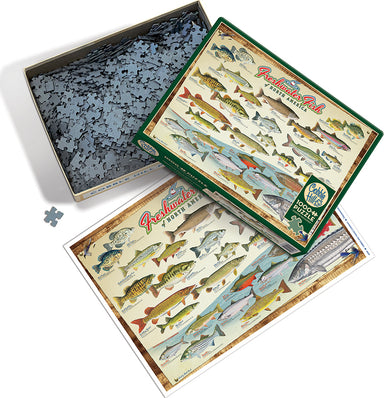 Freshwater Fish of North America puzzle (1000 pc)