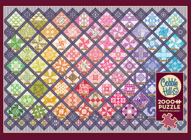 Four Square Quilt Blocks puzzle (2000 pc)