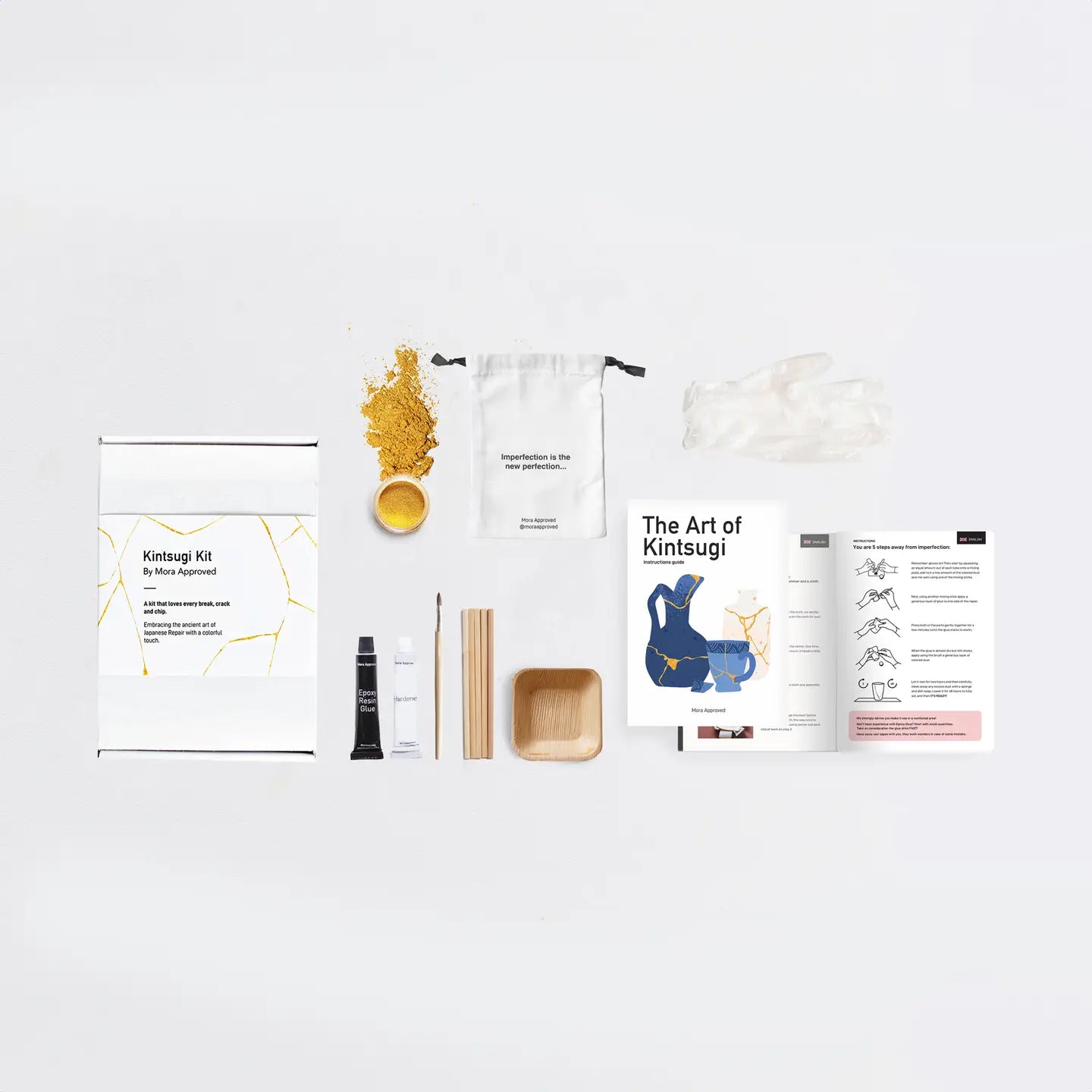 Kintsugi Kit - Kintsugi Repair Set Gold