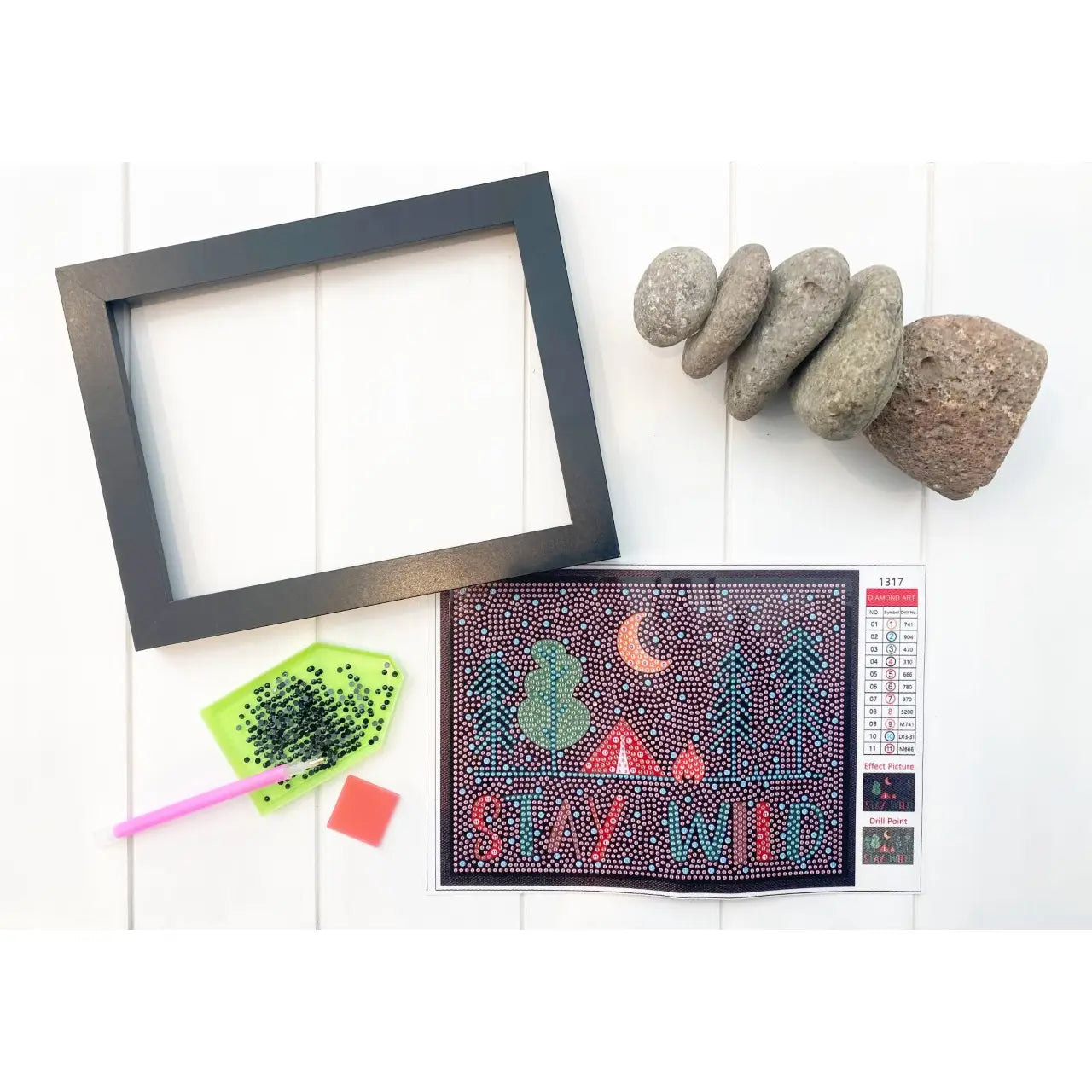 Stay Wild Diamond Art Kit