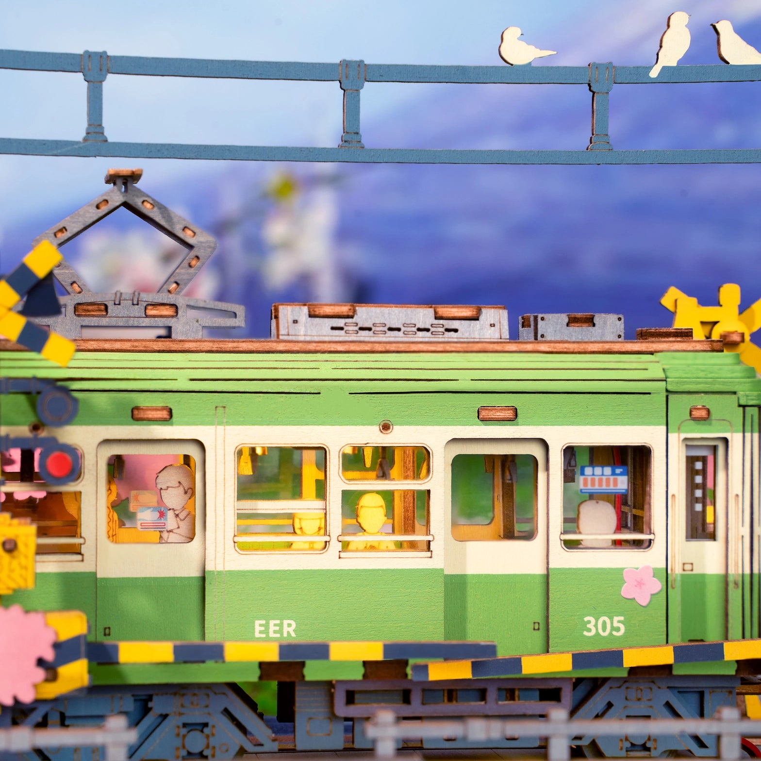 TGS02 Wooden Puzzle: Sakura Journey