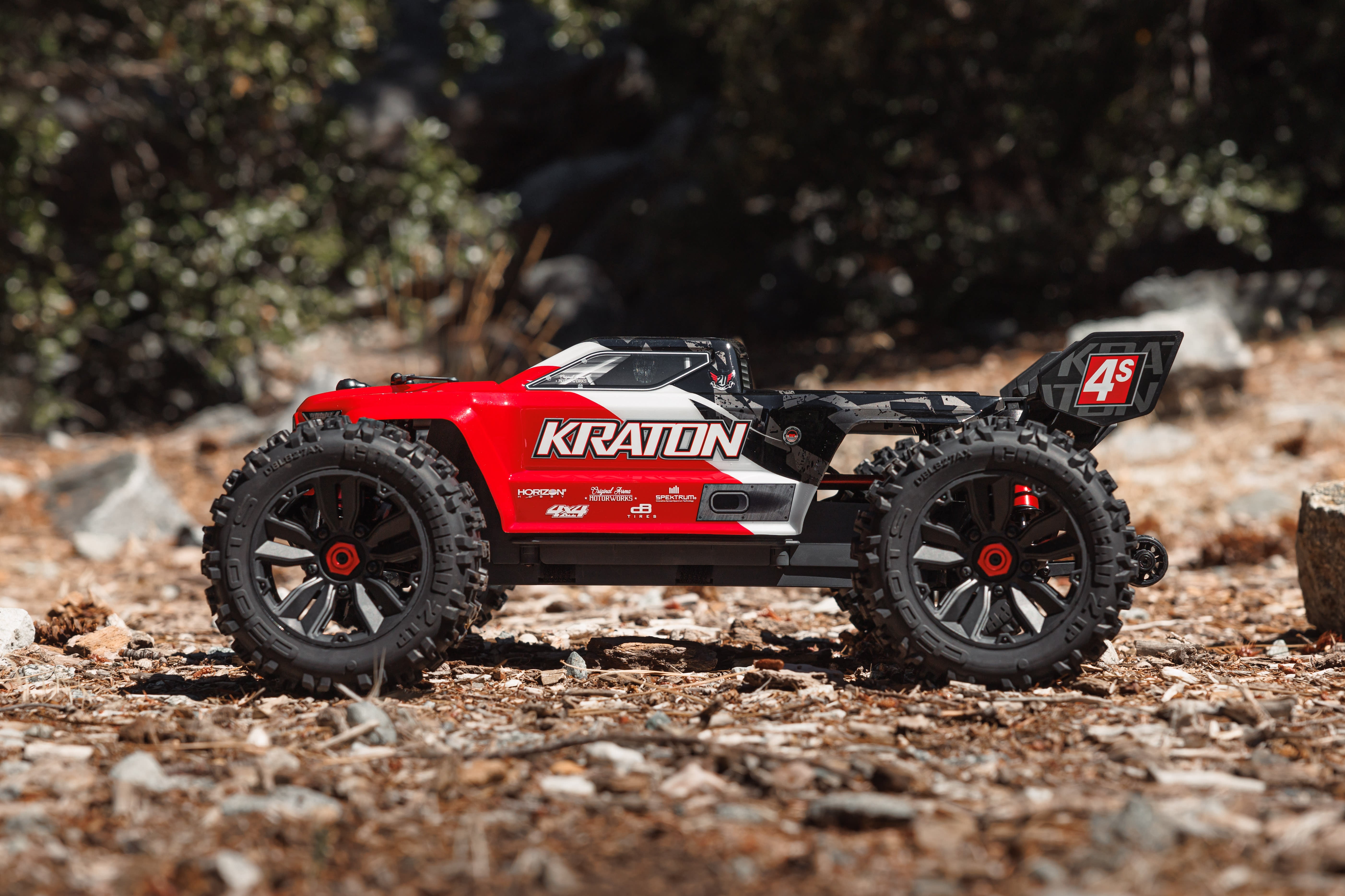 ARA4408V2T3	 KRATON 4X4 4S BL 1/10TH 4WD SPEED MT (RED)