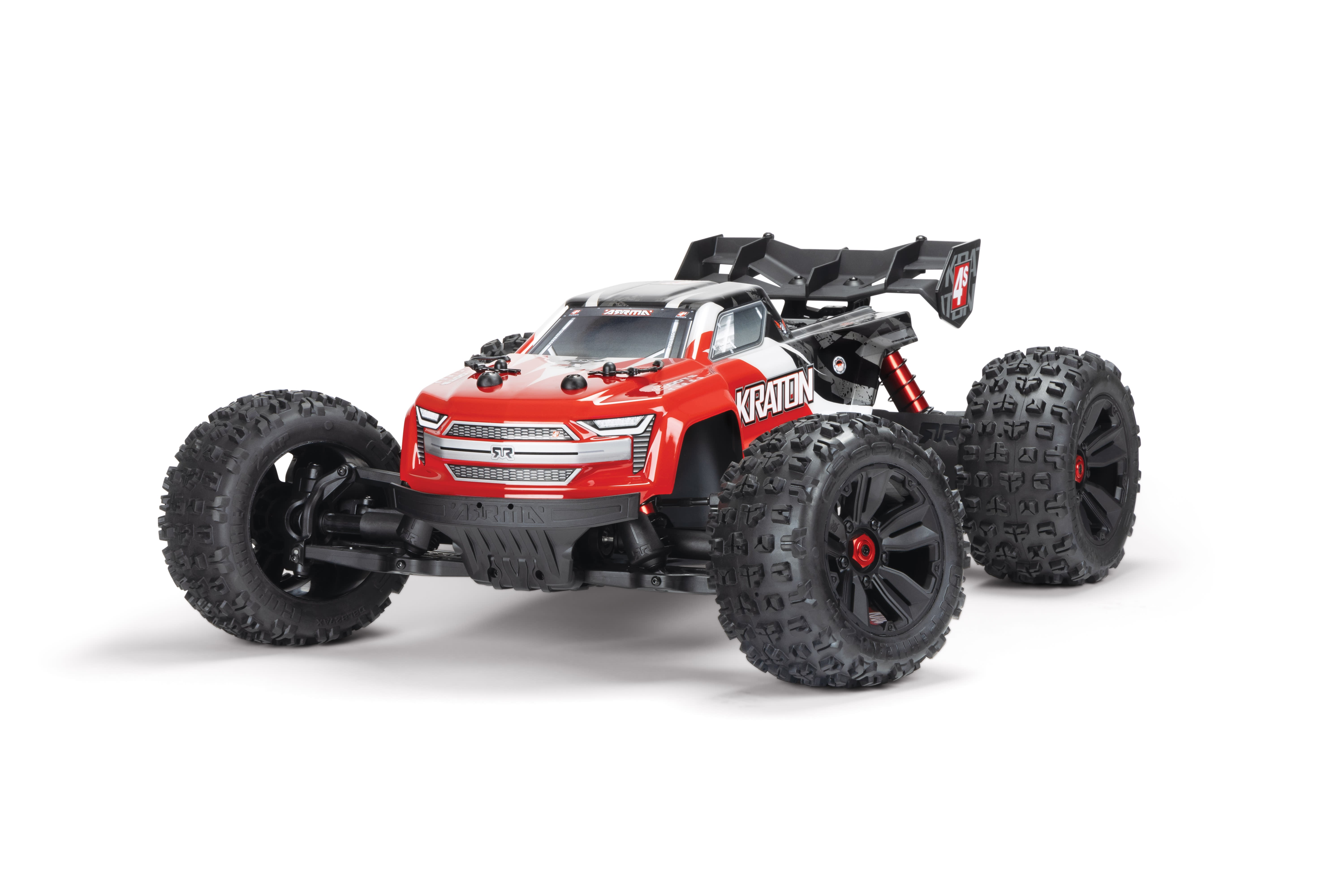 ARA4408V2T3	 KRATON 4X4 4S BL 1/10TH 4WD SPEED MT (RED)