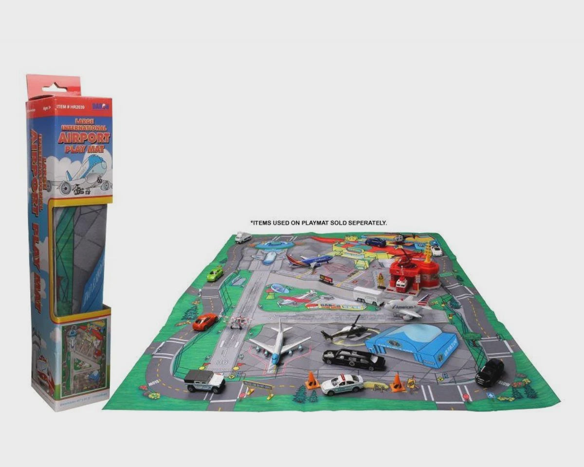 DWTHR2039 Daron Worldwide Trading Large Airport Playmat(41-1/4" x 31-1/2")
