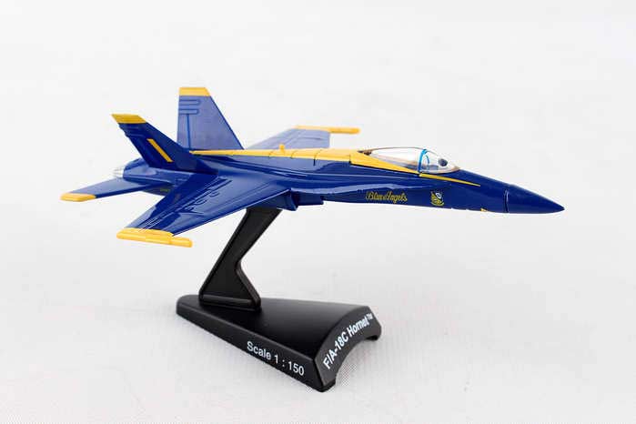 Postage Stamp F/A-18c Hornet Blue Angels 1/150