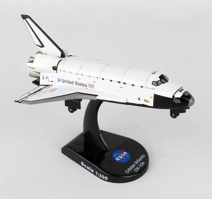 Postage Stamp Space Shuttle Atlantis 1/300
