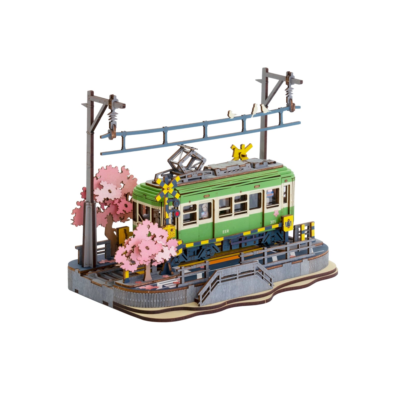 TGS02 Wooden Puzzle: Sakura Journey