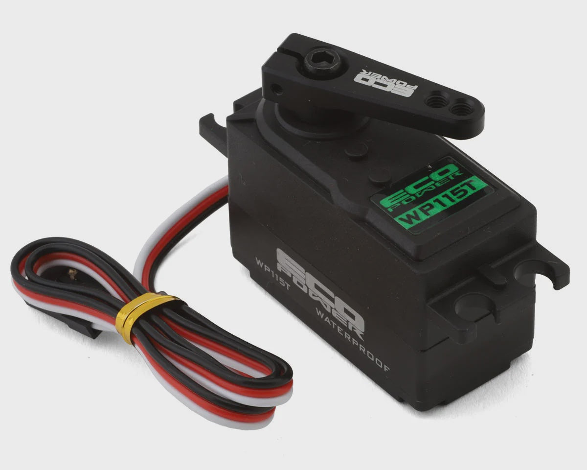 WP115T Low Profile High Torque Waterproof Metal Gear Servo (High Voltage)