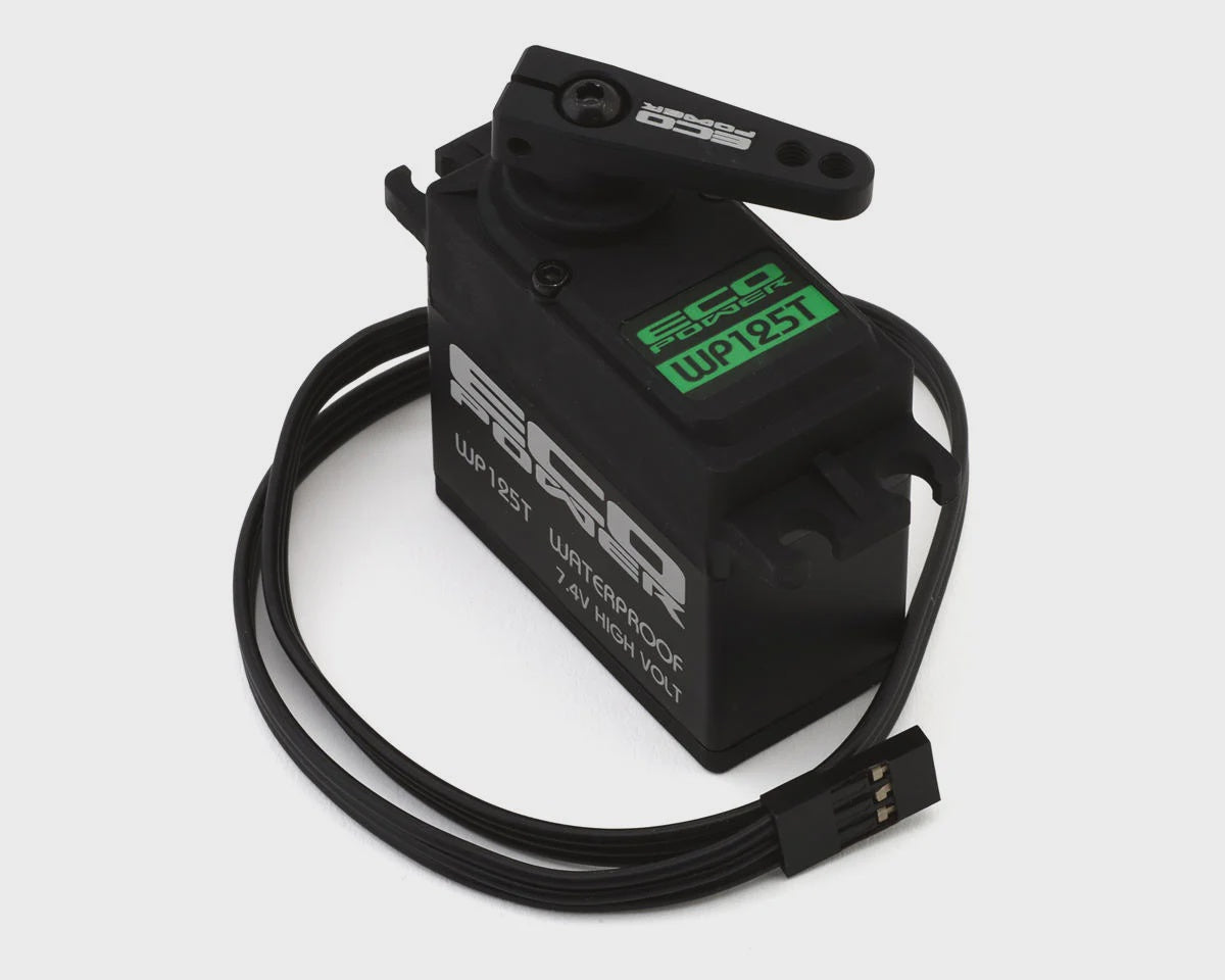 ECP-125T EcoPower WP125T Waterproof High Torque Metal Gear Digital Servo (HV)