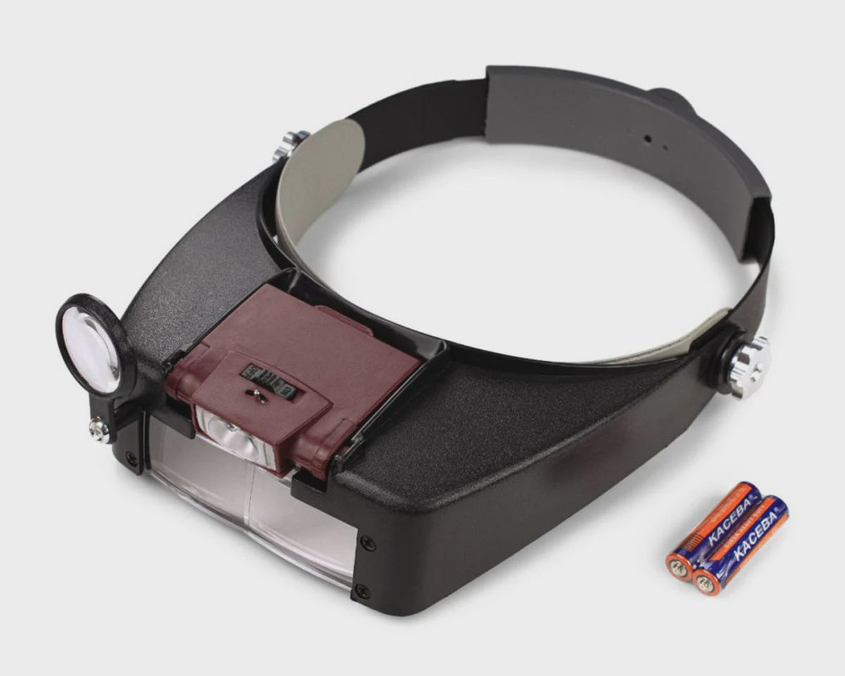 Enkay Adjustable LED Lighted Magnifying Visor