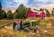 Tractor Shaped Tin with 550-Piece Puzzle