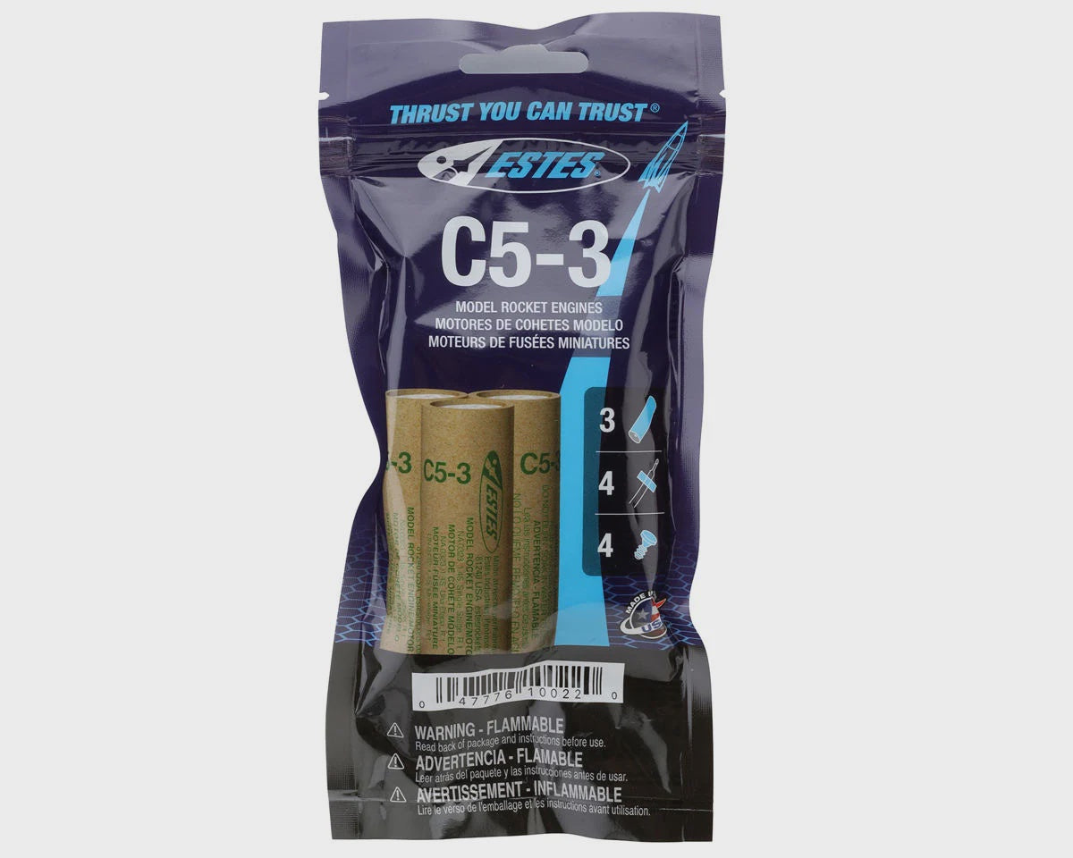 EST10022 Estes C5-3 Bagged Rocket Engines (3)