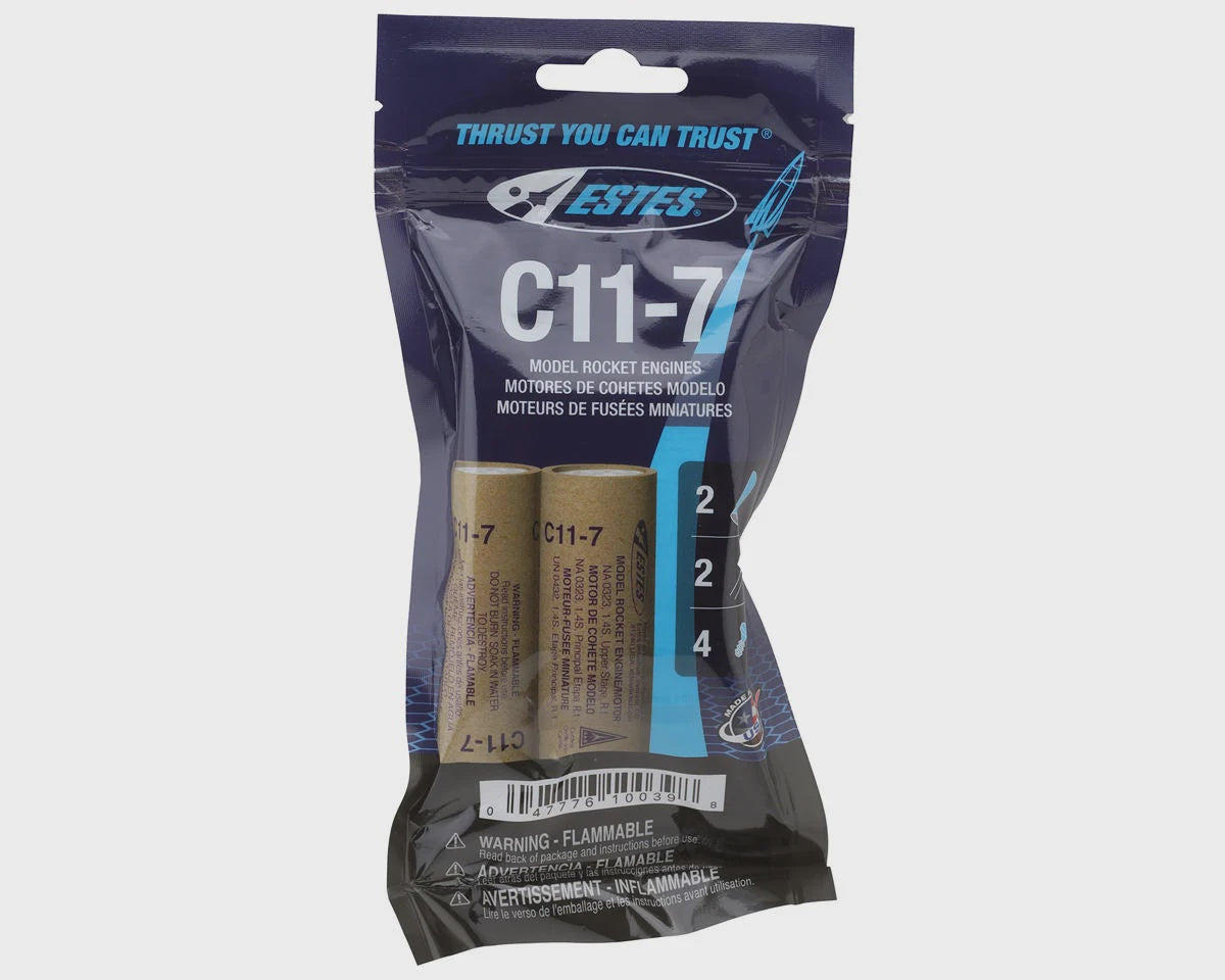 EST10039 Estes C11-7 Bagged Engines (24mm) (2)