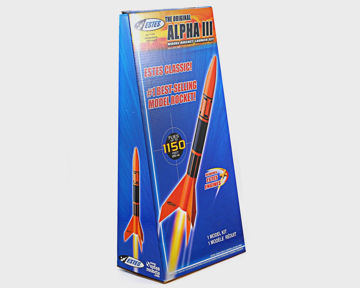 1427 Alpha III Launch Set E2X Easy-to-Assemble