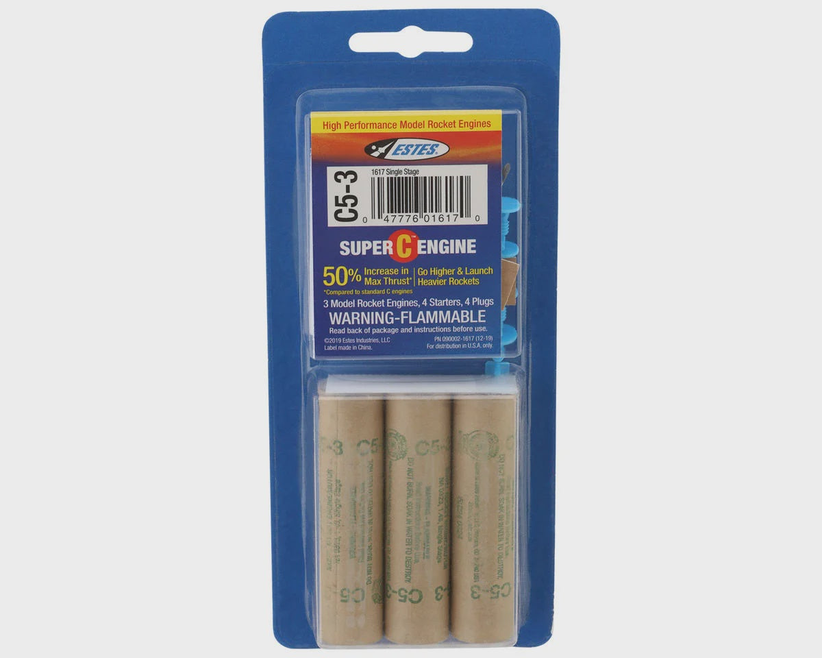 EST1617 Estes C5-3 Reg Single Stage Engines (3)