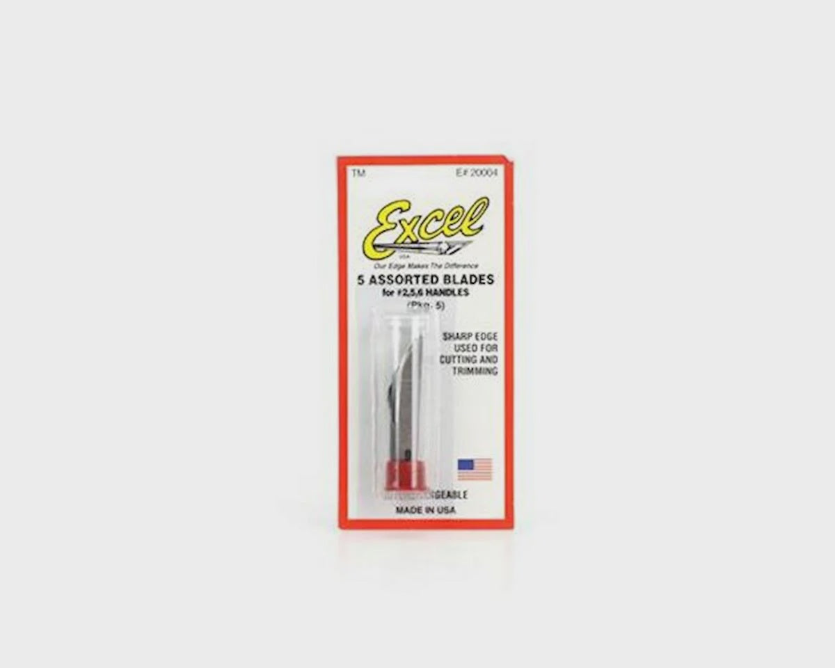 20004 Assorted Heavy Duty Blades (5)