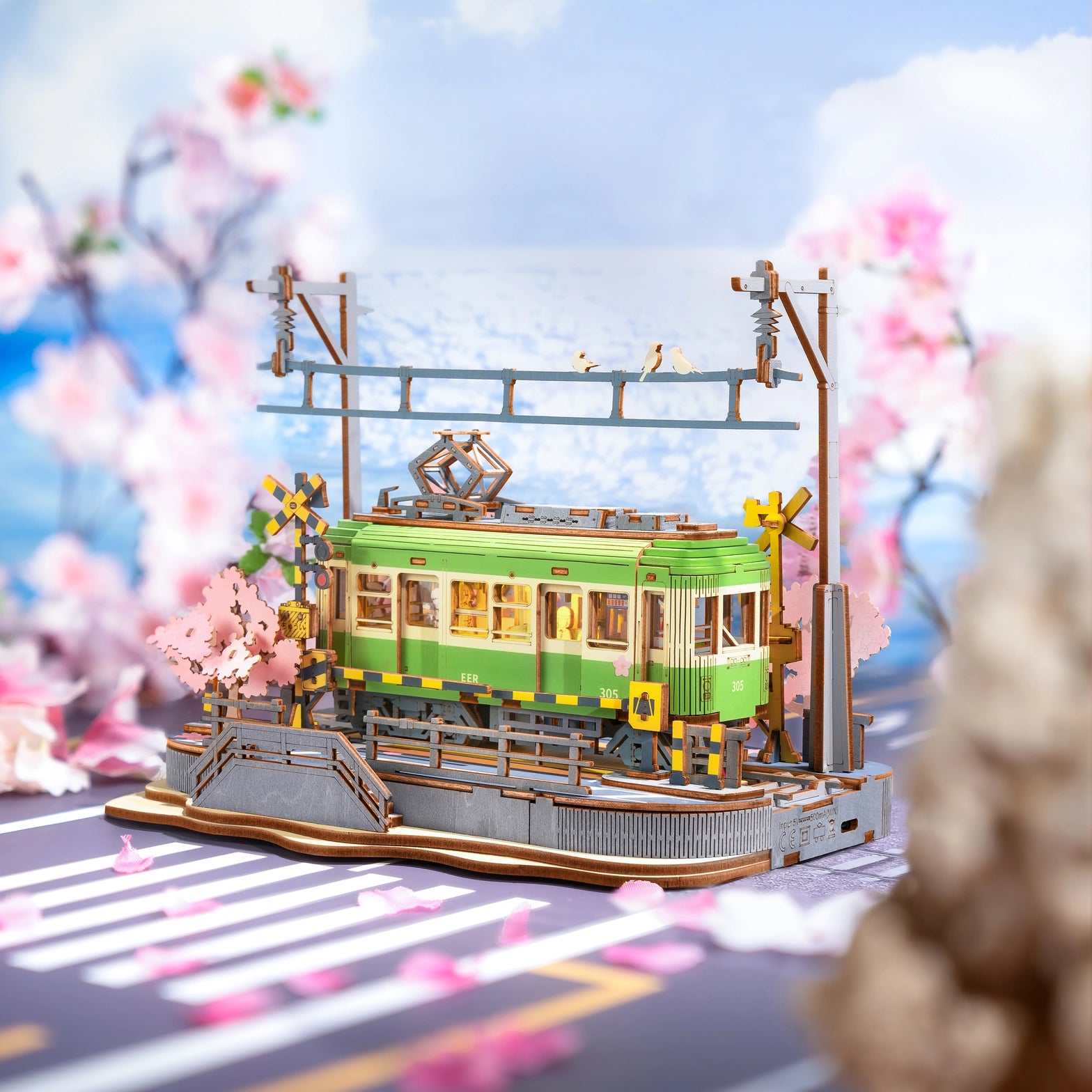 TGS02 Wooden Puzzle: Sakura Journey