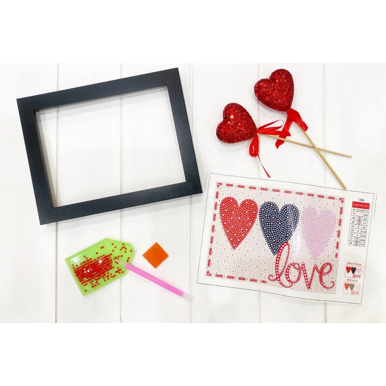 Hearts Diamond Art Kit