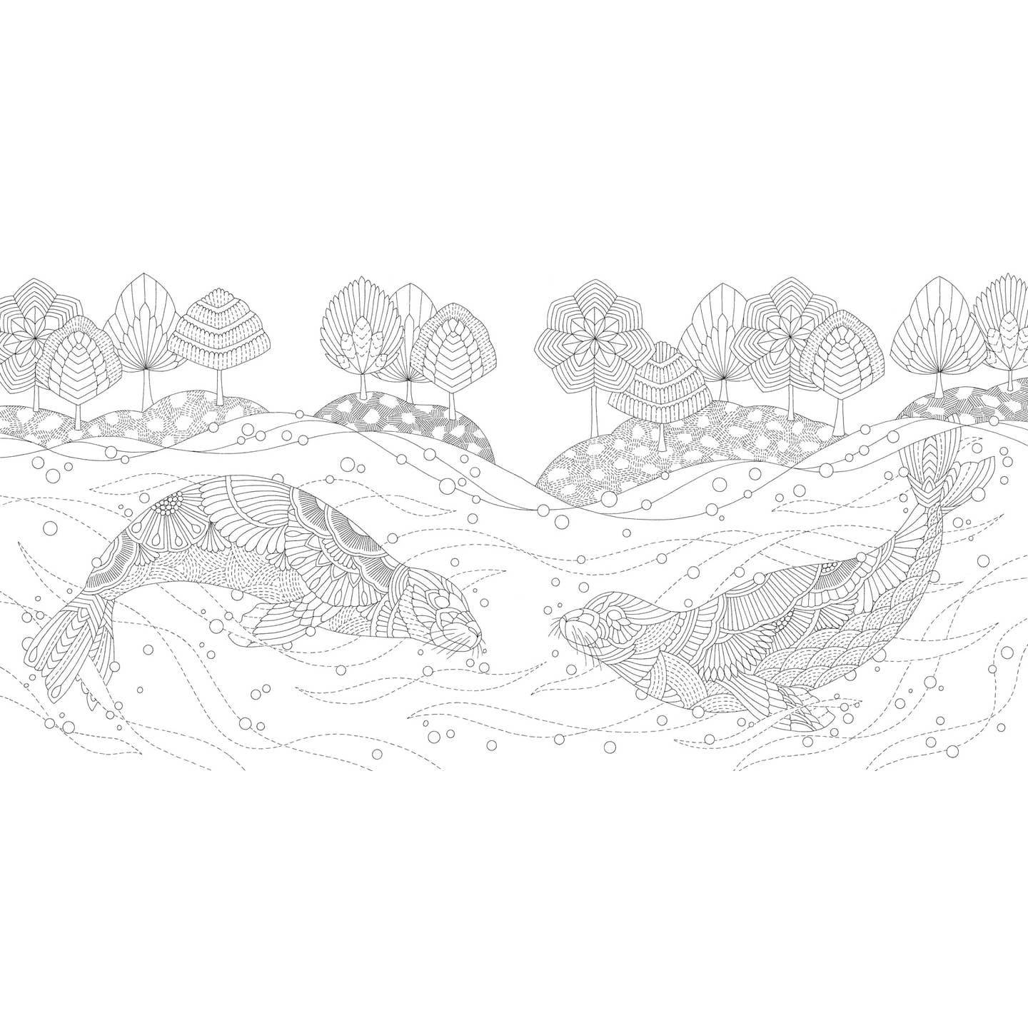 Millie Marotta's Island Escape Coloring Book