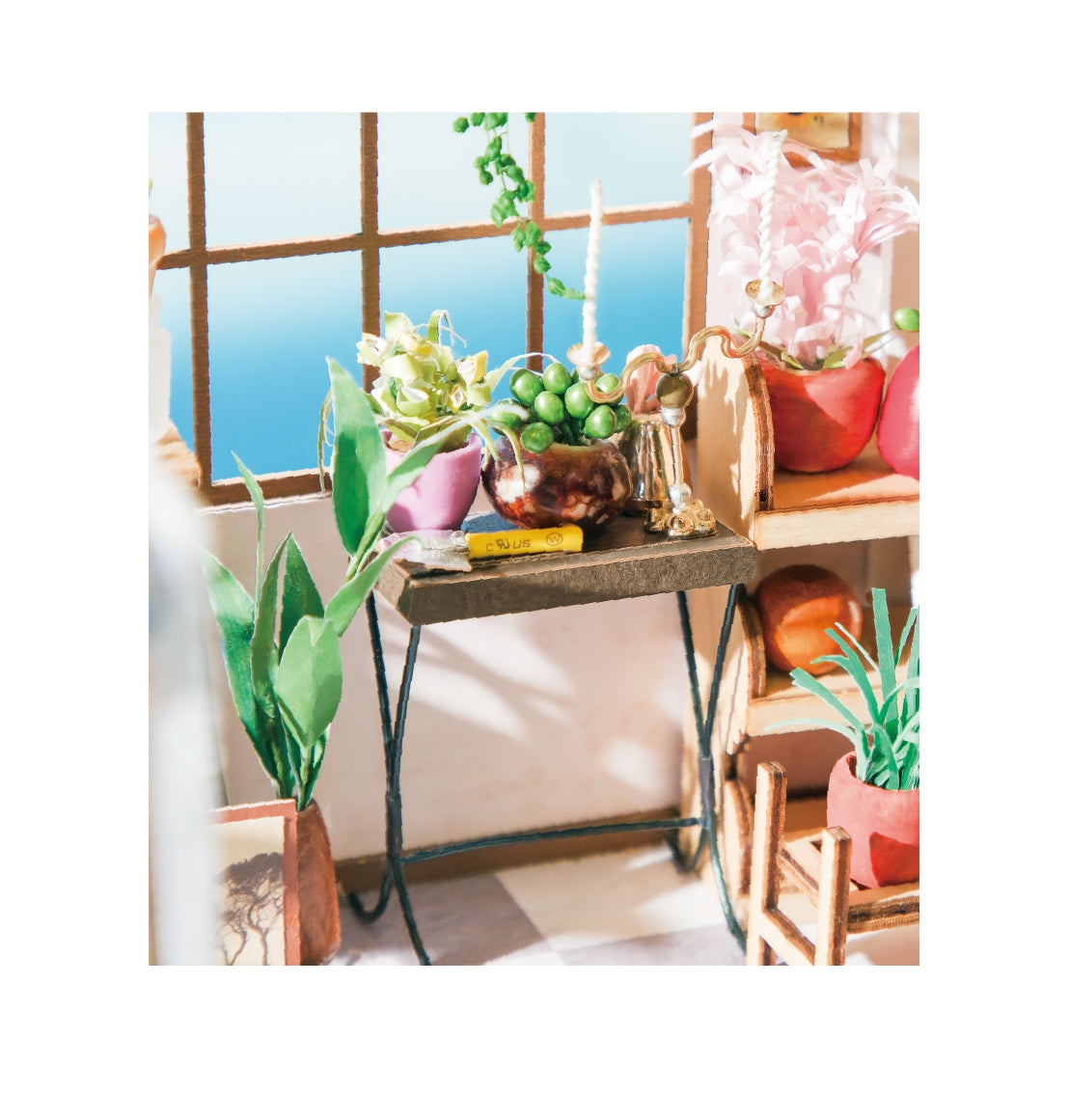 DG145 Rolife Emily’s Flower Shop Diy Flowerist House Puzzle