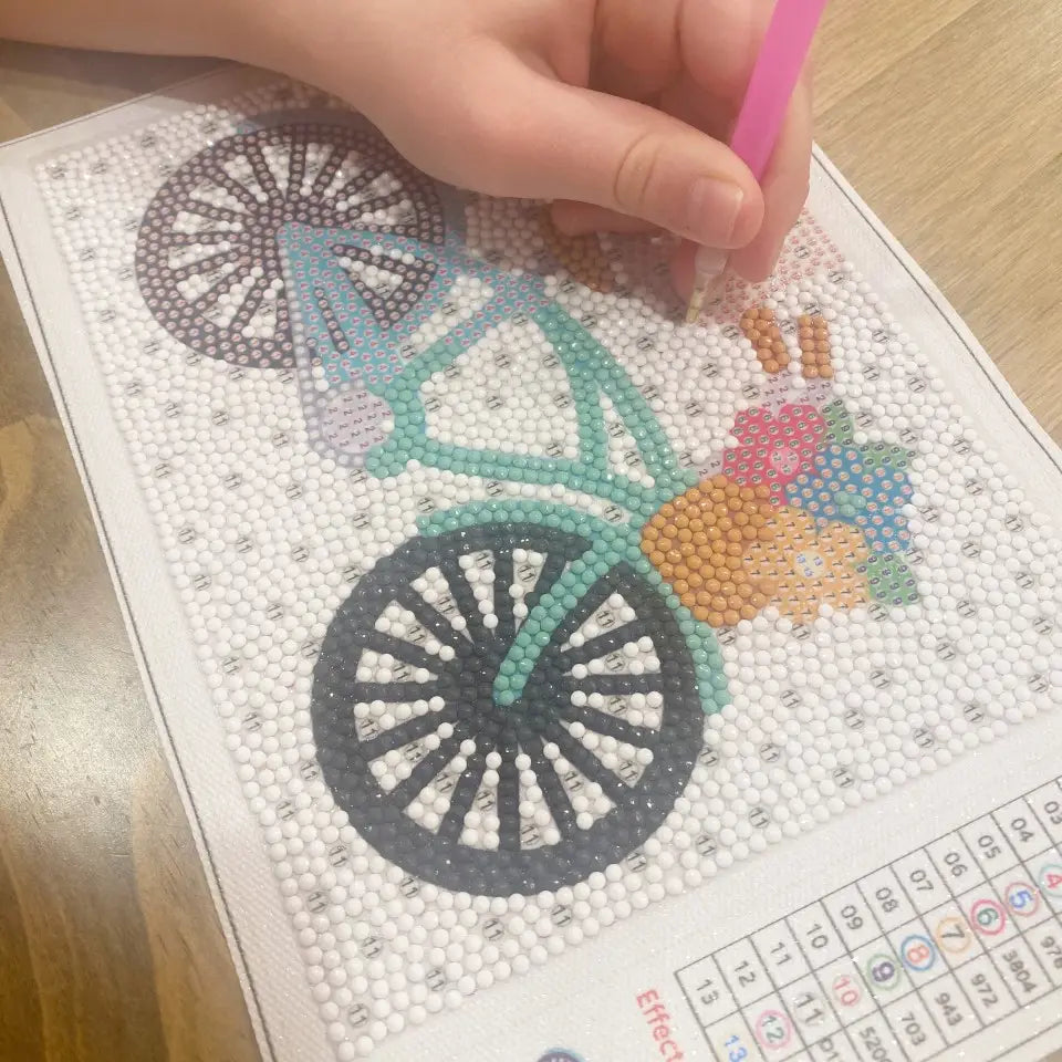 Bike Diamond Art Kit