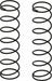 Shock Springs, 80mm 0.547N/mm (3.12lb/in) (2)