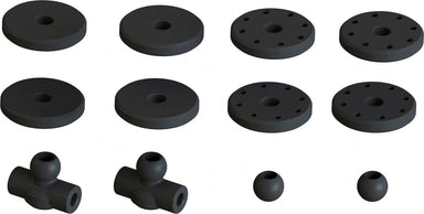 Shock Set, 16mm Bore, 77mm Length, 2000cSt Oil