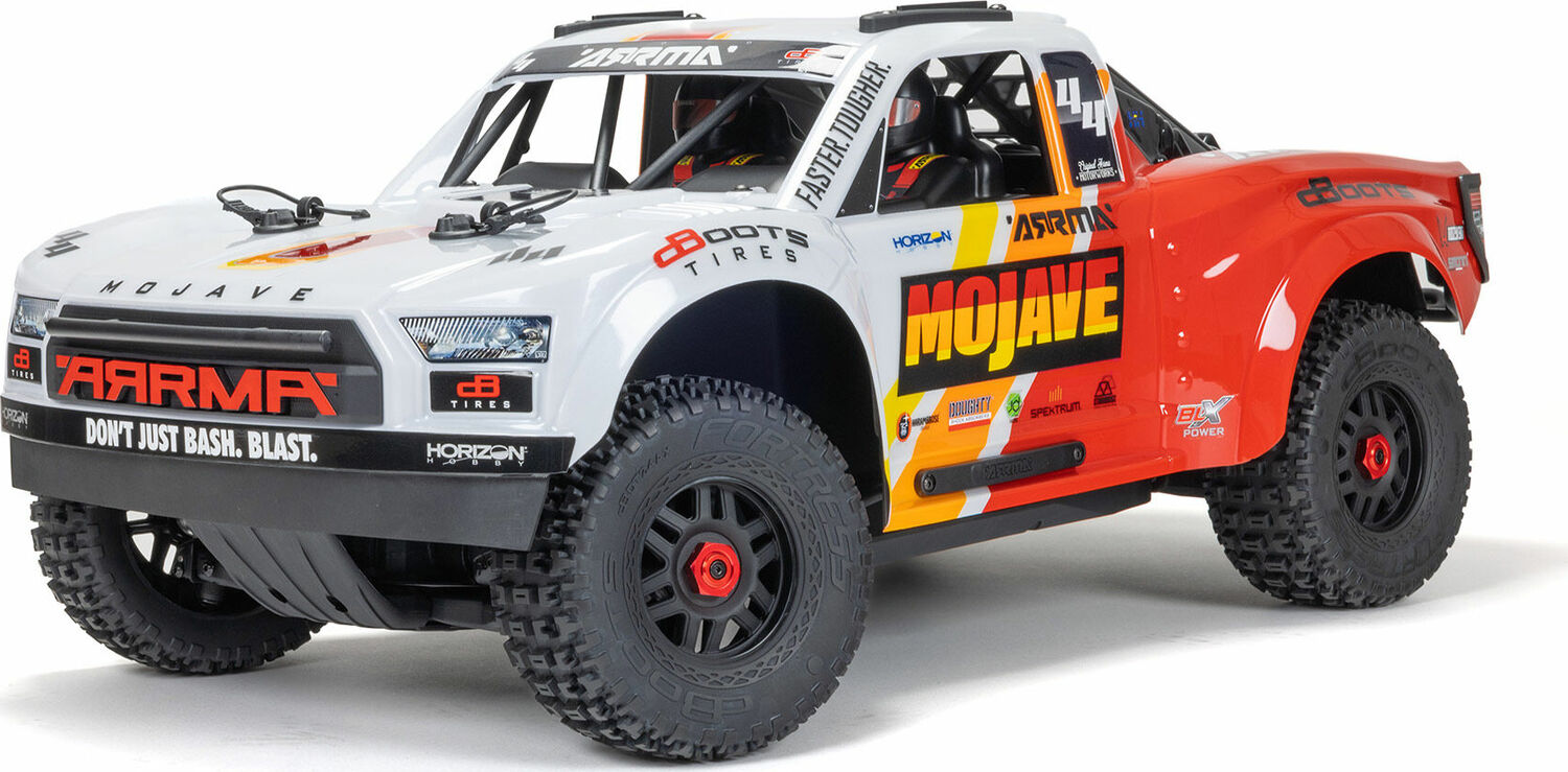 1/8 MOJAVE 4X4 4S BLX Desert Truck RTR, White