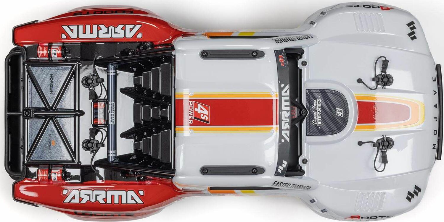 1/8 MOJAVE 4X4 4S BLX Desert Truck RTR, White