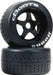 dBoots Hoons 53/100 2.9 Tire Set Silver 5-Spoke (2)