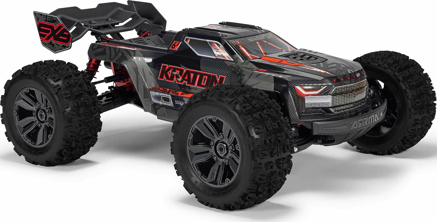 1/8 KRATON 6S EXB 4X4 RTR Brushless Speed Truck, BLACK