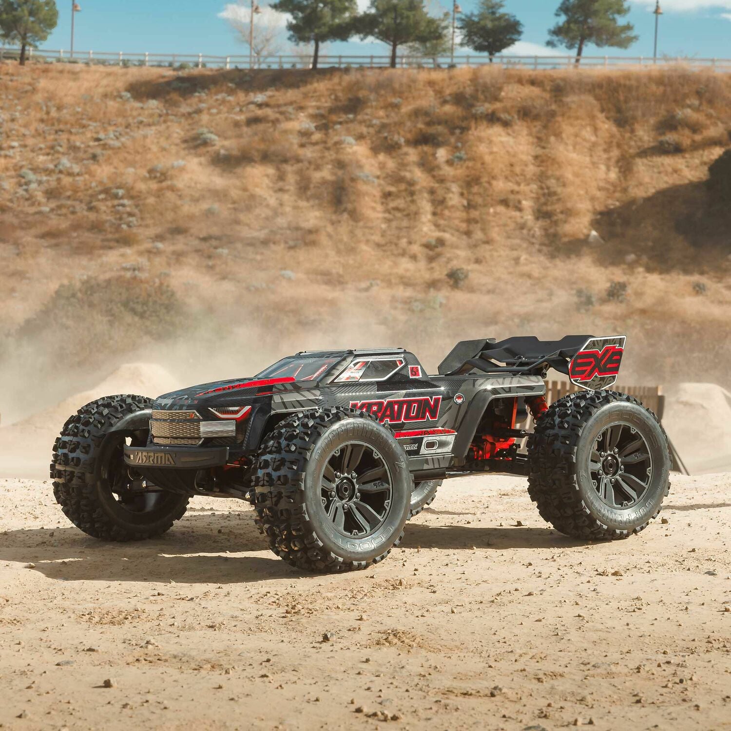 1/8 KRATON 6S EXB 4X4 RTR Brushless Speed Truck, BLACK