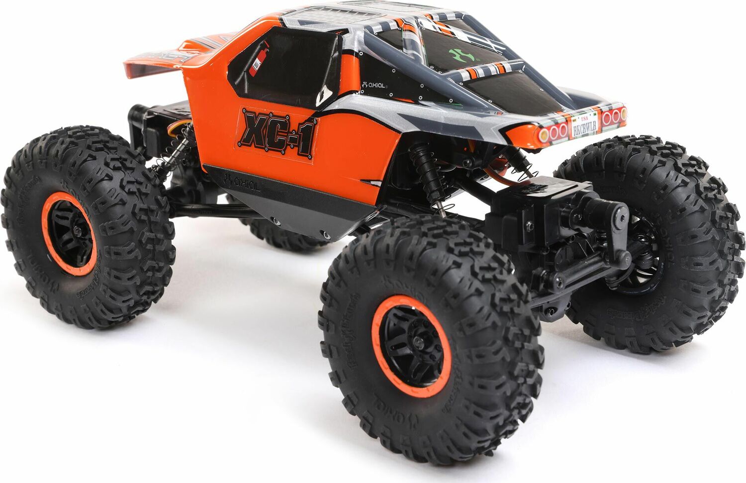 1/24 AX24 XC-1 4WS Crawler Brushed RTR, Orange