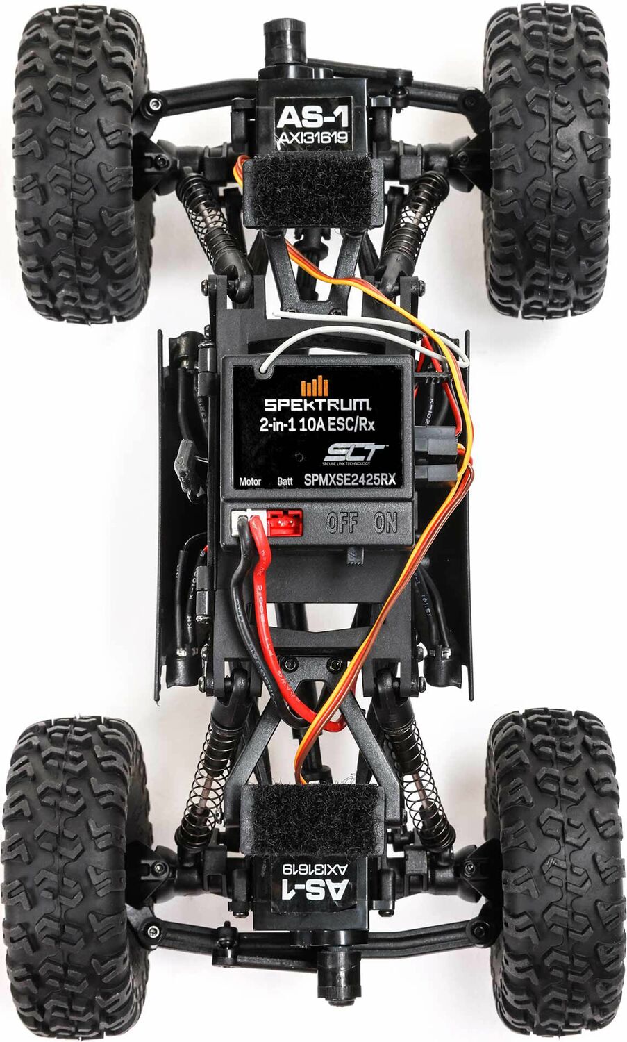 1/24 AX24 XC-1 4WS Crawler Brushed RTR, Orange