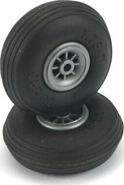 Treaded Wheels, 1-3/4" (2)