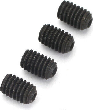 Socket Set Screws, 4mm x 6 (4pk)