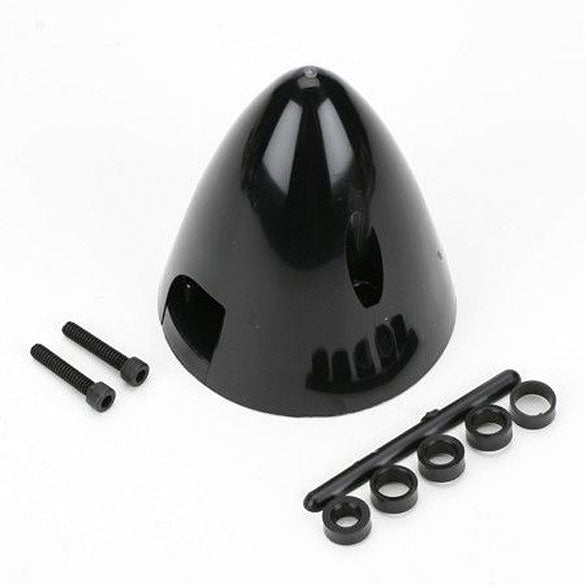 4 Pin Spinner,2-1/2" Black