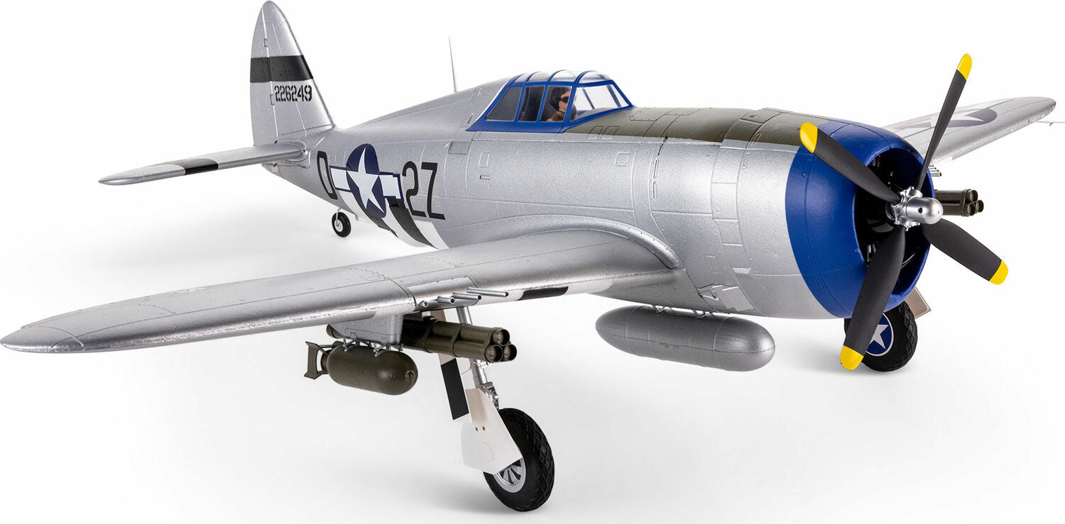 P-47 Razorback 1.2m BNF Basic with AS3X & SAFE Select