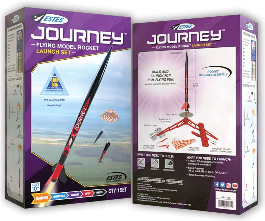 Journey Model Rocket Launch Set