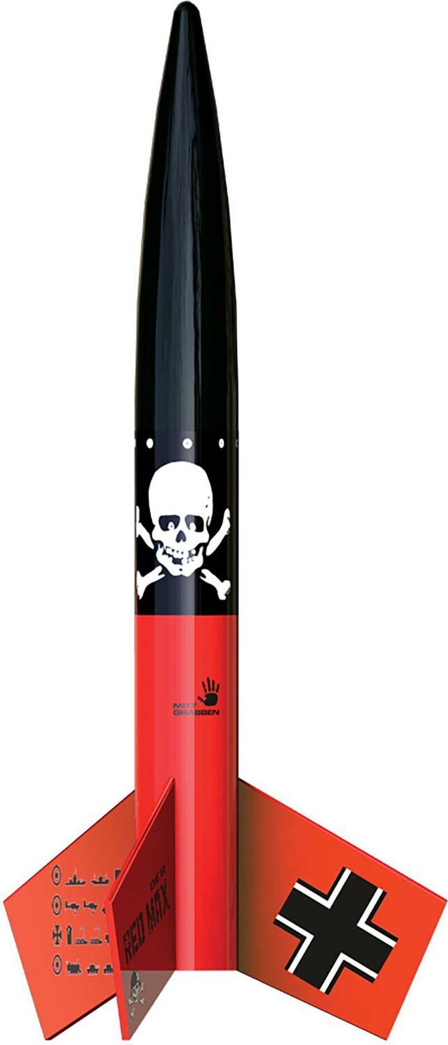Advanced Der Big Red Max Model Rocket Kit