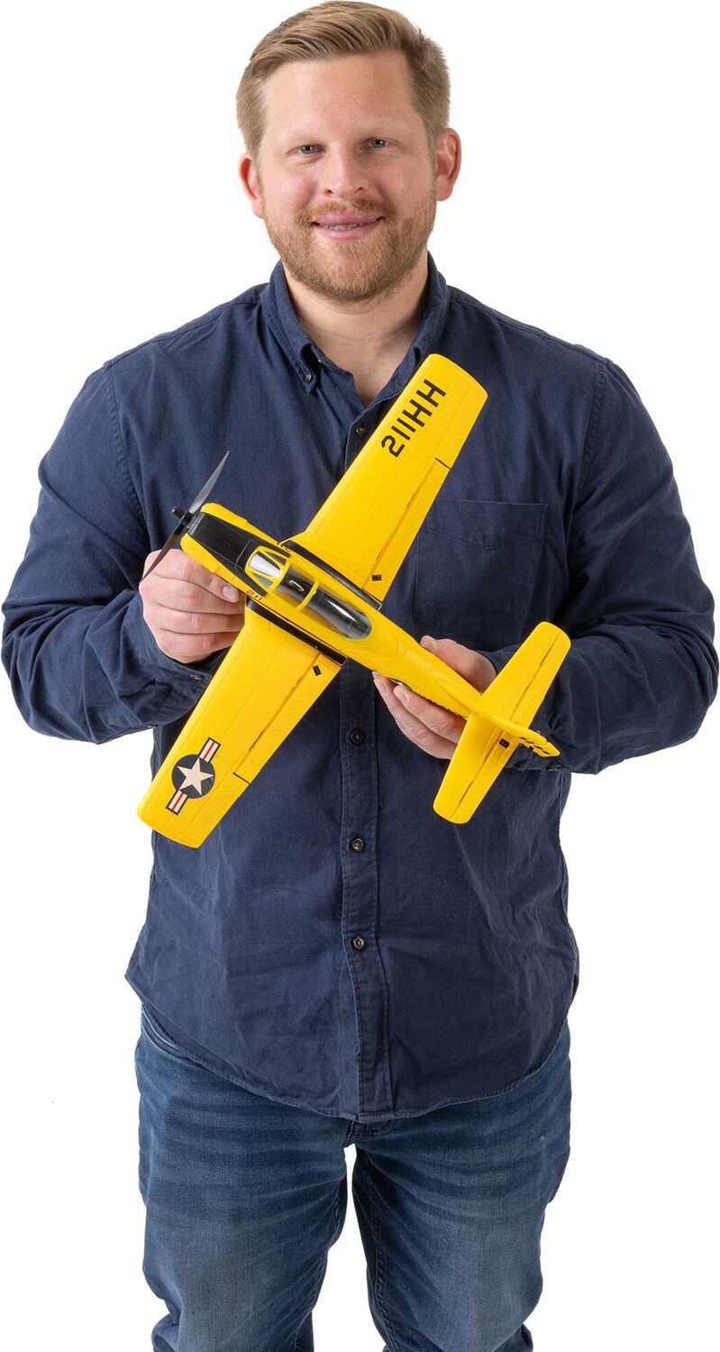 T-28 Trojan 450mm RTF with SAFE (2 Flight Batteries Included)