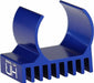 Aluminum 9-Fin Motor Heat Sink, Blue, 1/30 Axial SCX30