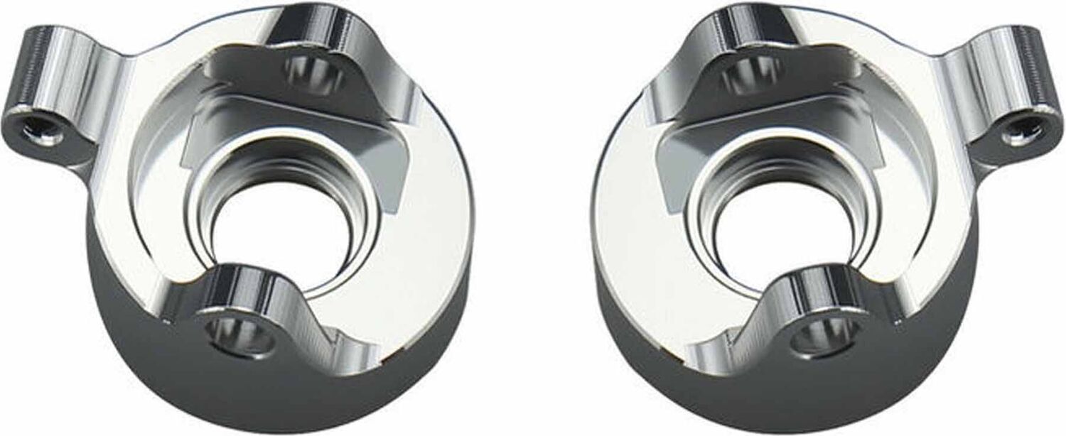 Aluminum Front Steering Knuckle Set, 1/30 Axial SCX30