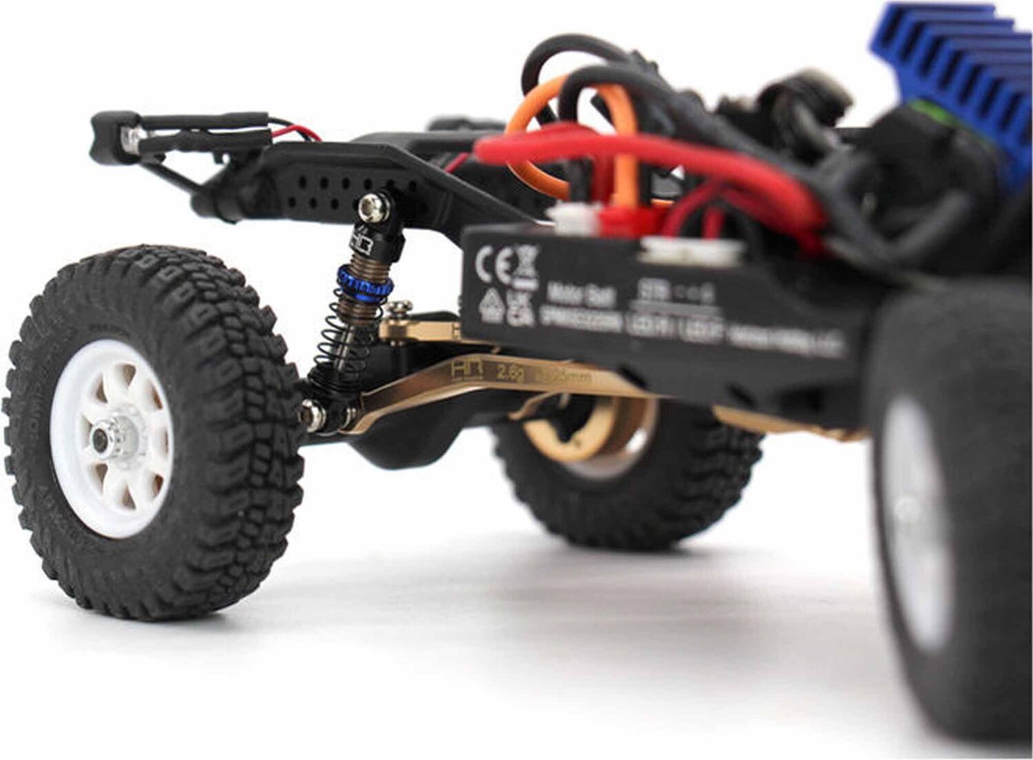 Aluminum 21.5mm Adjustable Shocks with Three Spring Rates, 1/30 Axial SCX30