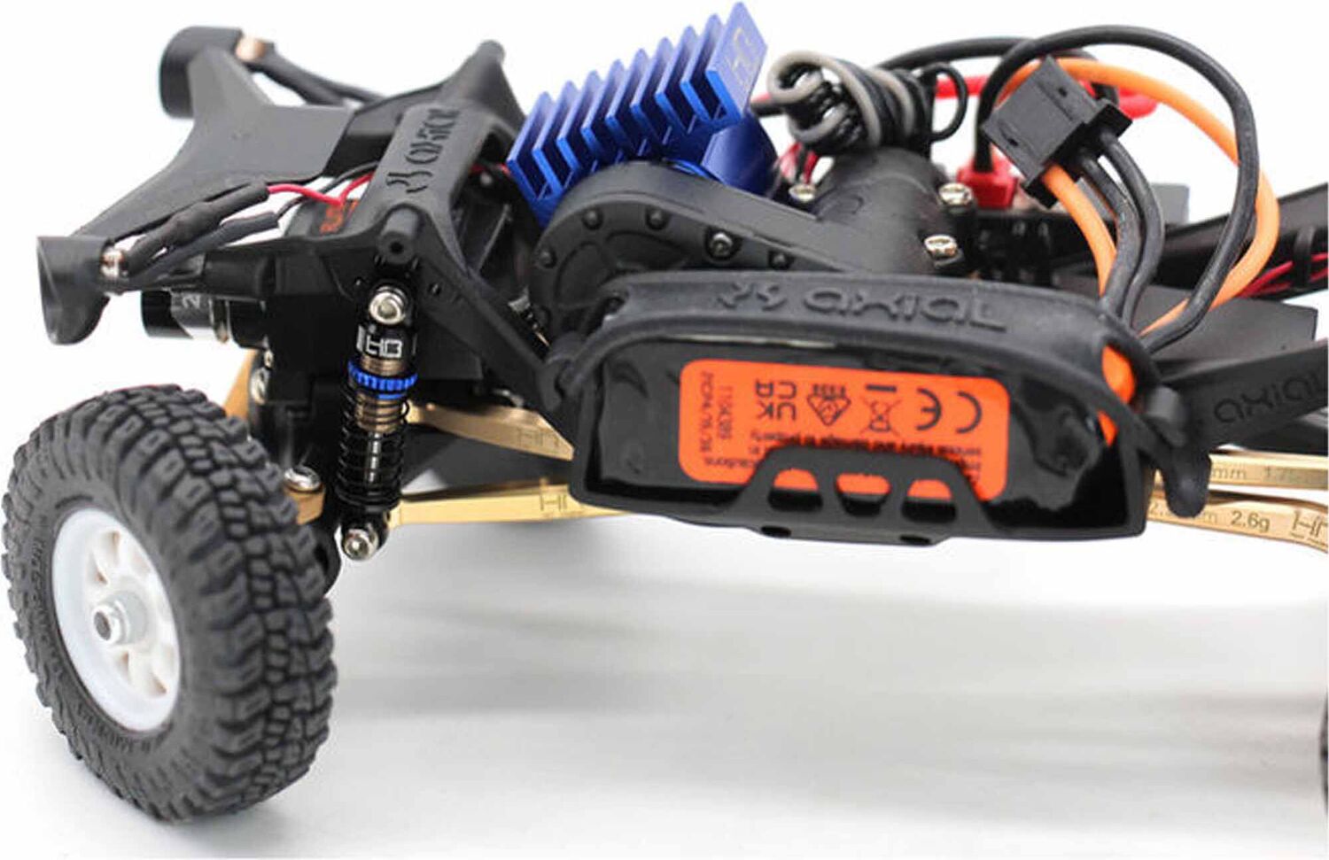 Aluminum 21.5mm Adjustable Shocks with Three Spring Rates, 1/30 Axial SCX30