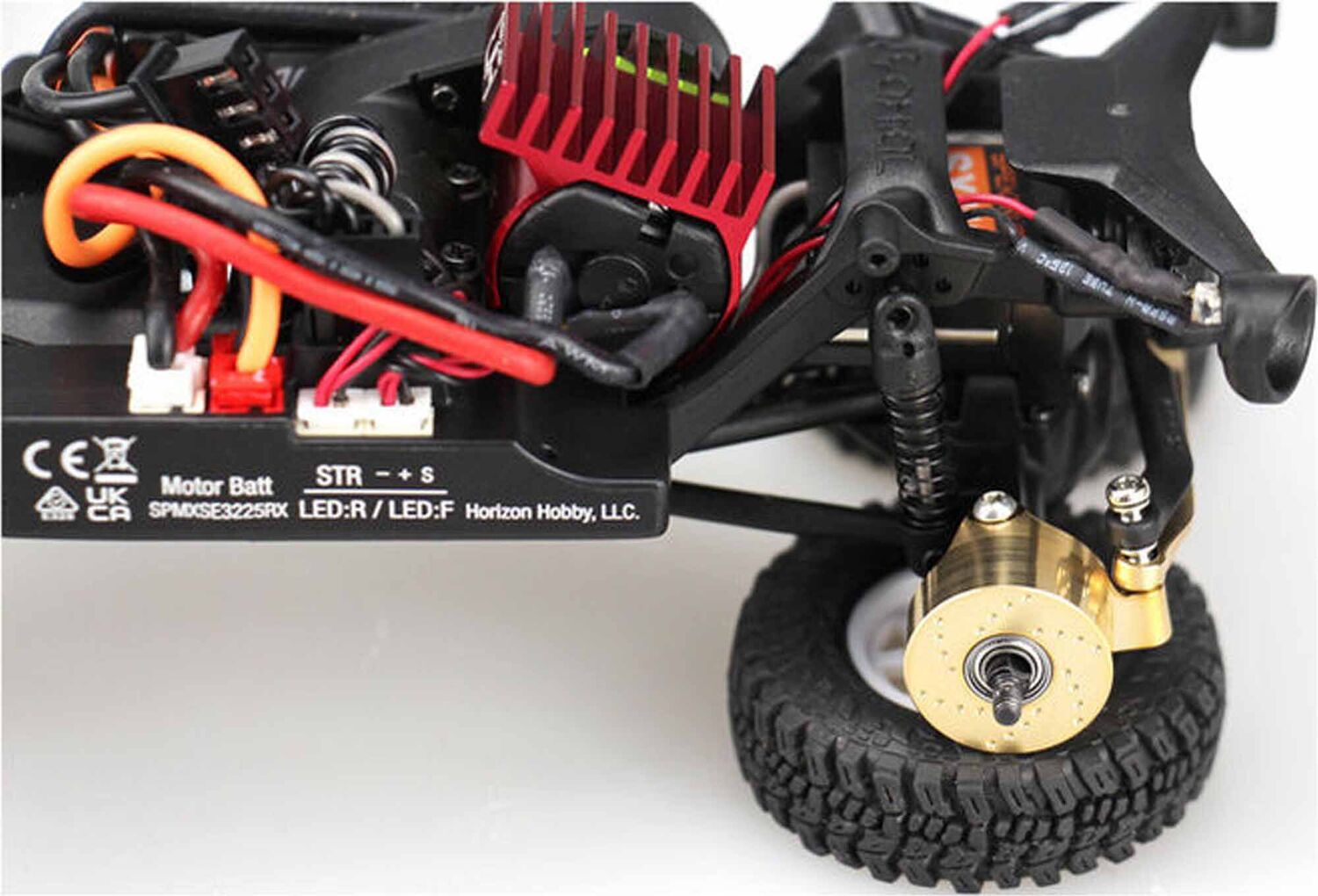 Brass 7.6g Front Steering Knuckles, 1/30 Axial SCX30