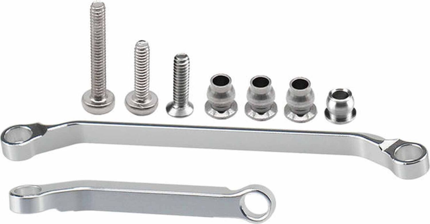 Aluminum Tight Tolerance Steering Link Set, 1/30 Axial SCX30