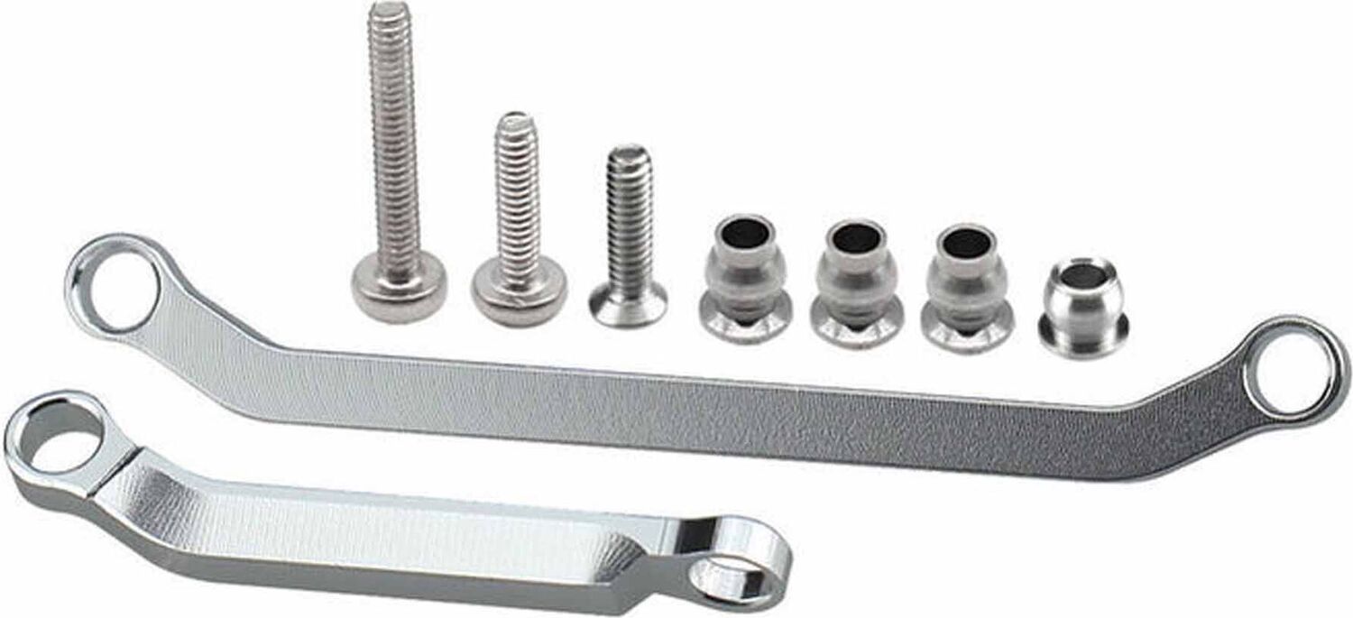 Aluminum Tight Tolerance Steering Link Set, 1/30 Axial SCX30